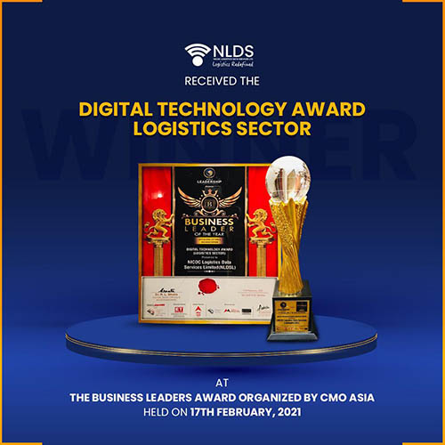 NLDS Received “Digital Technology Award-Logistics Sector” at Business Leaders Award